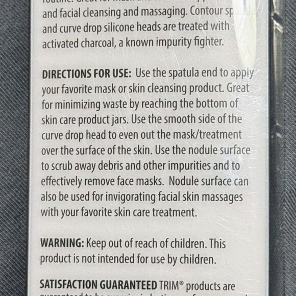 Charcoal Treated Silicone Facial Cleanser & Massager w/Activated Charcoal - Picture 2 of 2